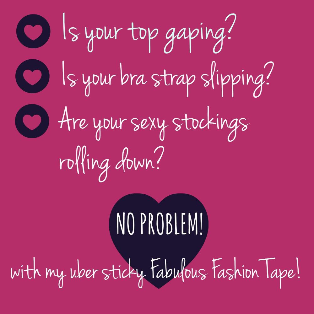 Fabulous Fashion Tape - 3 metre Roll - Double Sided Adhesive Tape
