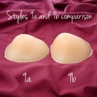 Jo Thornton Breast Enhancer Chicken Fillets Style 9a and 9b comparison fron