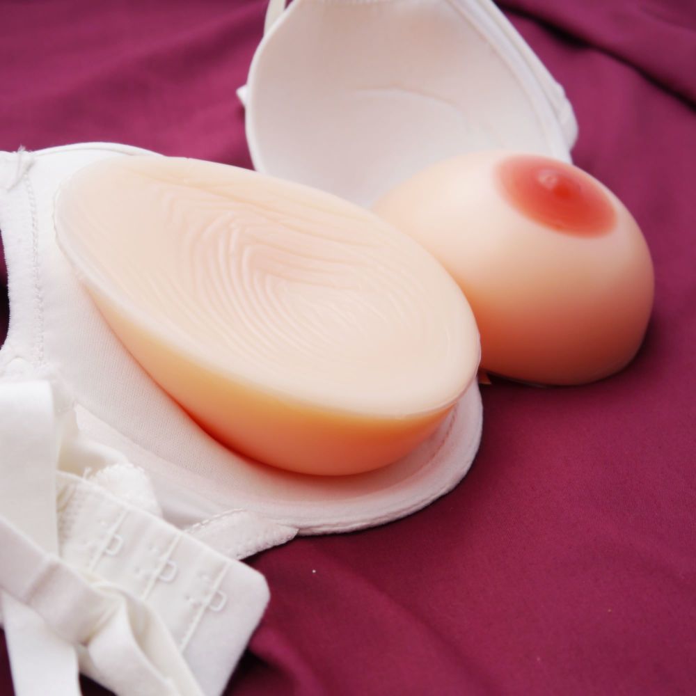 Pert False Breasts Teardrop Style 2 - Silicone Breast Form Prostheses- 400g Each/800g Pair - One Pair