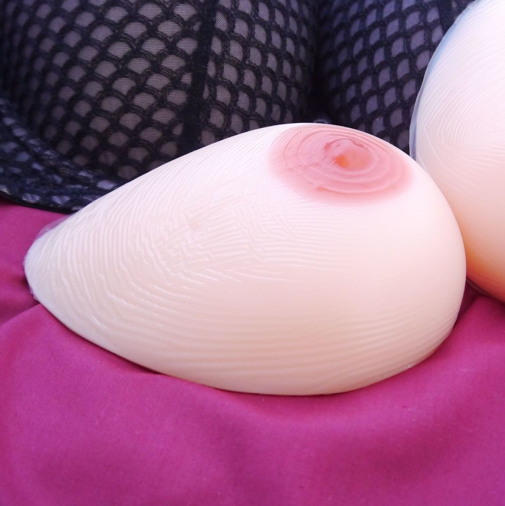  Single Breast Form - Teardrop Style 1 500g - Premium Thicker Back