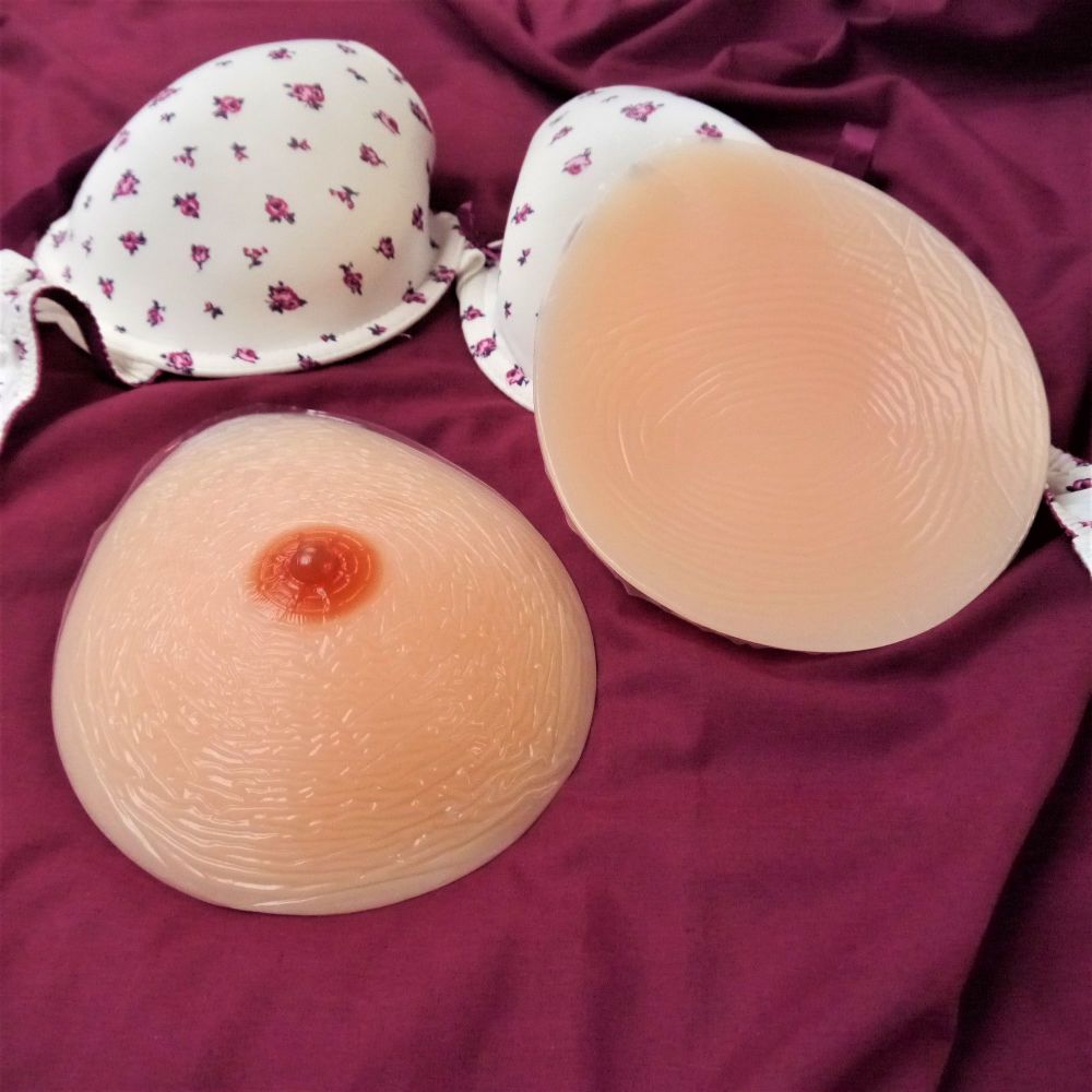 Pear Shaped False Breasts/Silicone Breast Form Prostheses - 400g each 800g pair