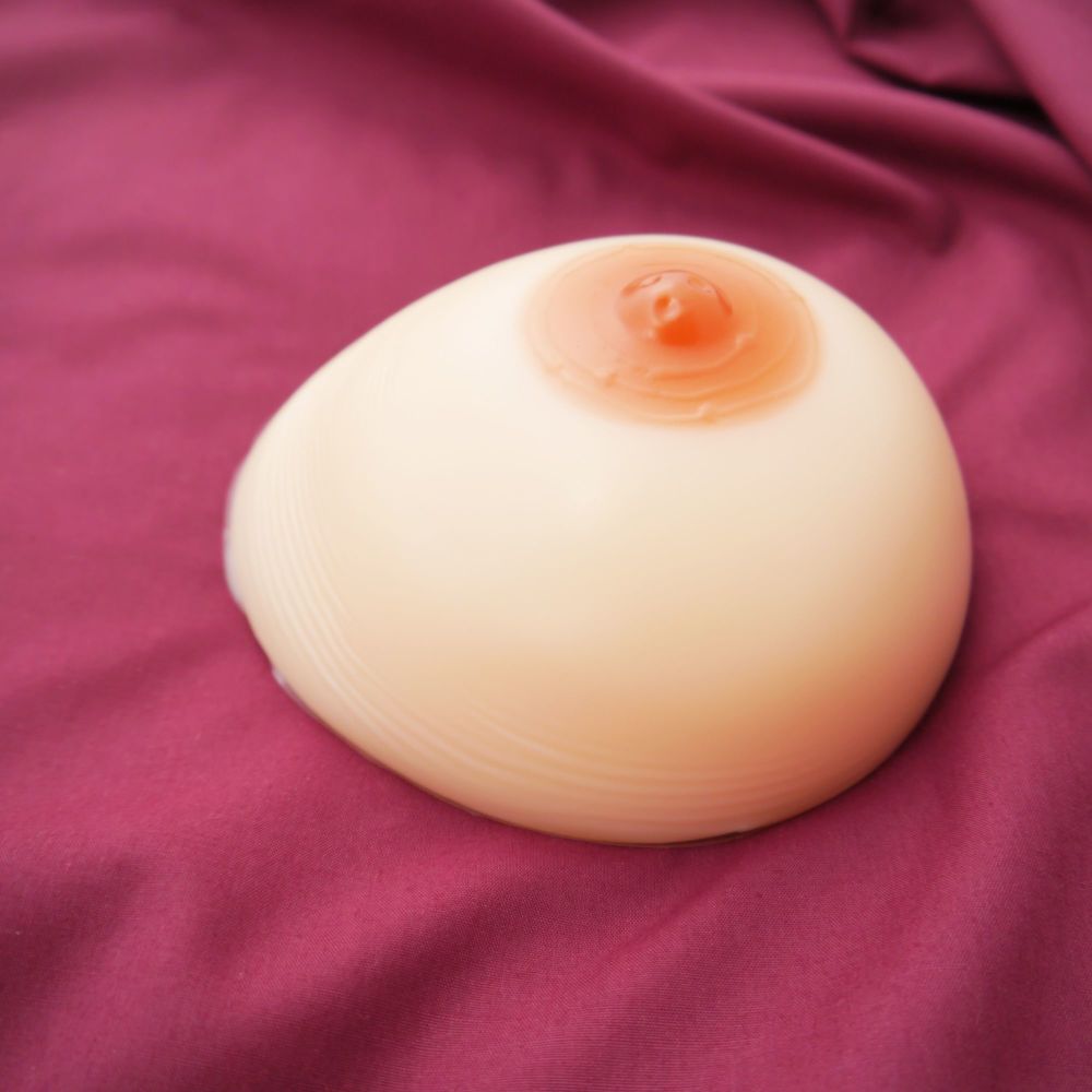   Single Breast Form - Teardrop Style 2 500g - Premium Thicker Back