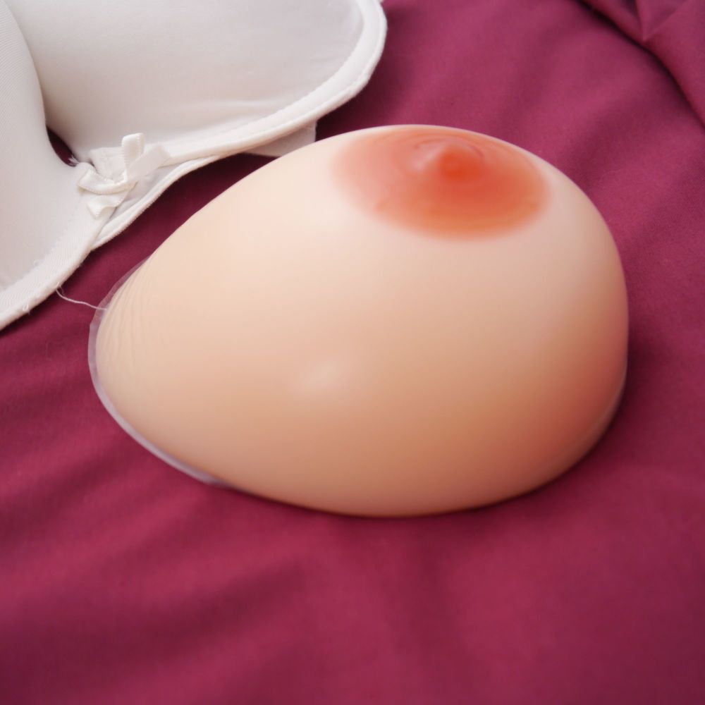   Single Breast Form - Teardrop Style 2 400g - Premium Thicker Back