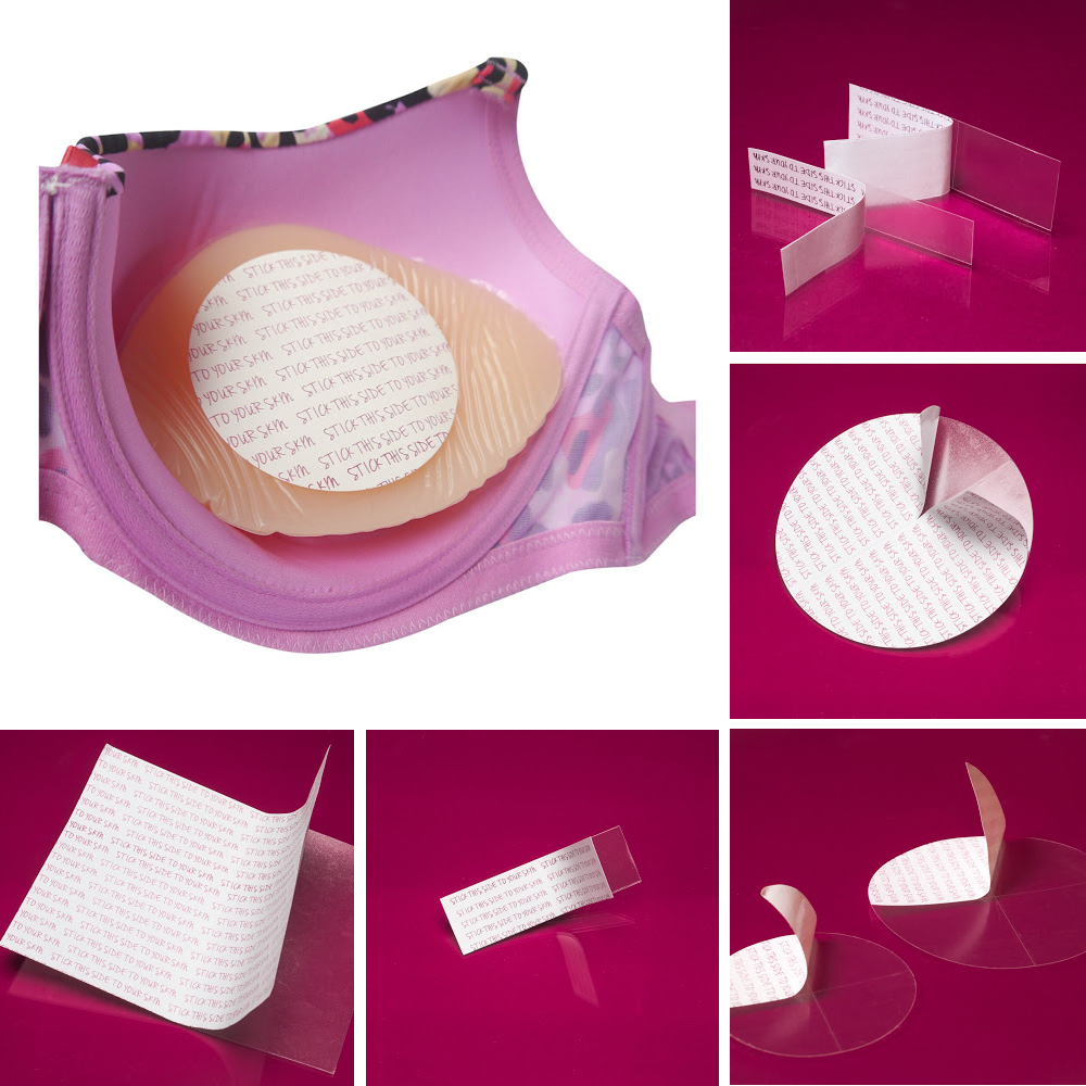 Boobylicious Breast Enhancer & Breast Form Adhesive Tape Mixed Pack - Discs, Strips and Sheets