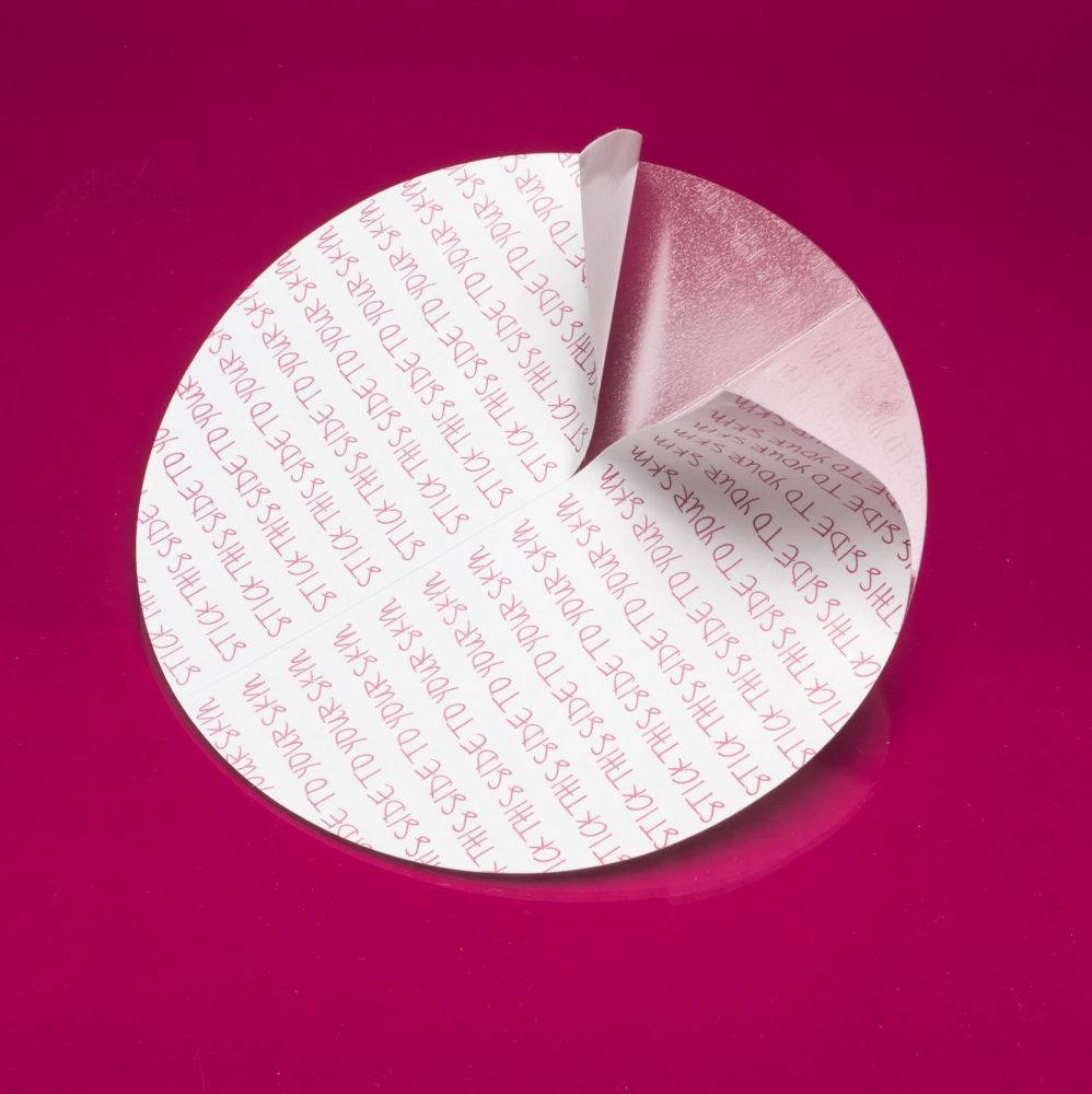 Boobylicious Breast Enhancer & Breast Form Adhesive Tape Discs NEW 13cm/5â…›"  Diameter - 10 Discs