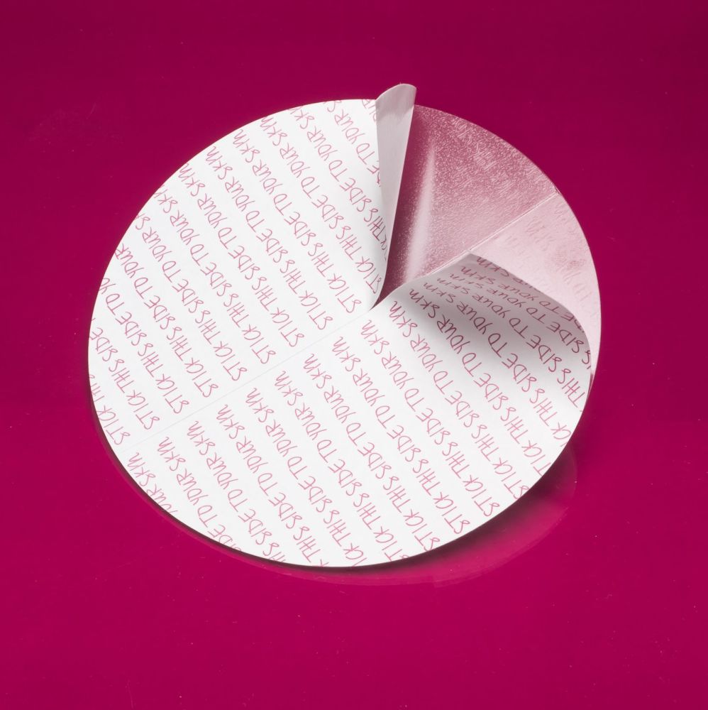 Boobylicious Breast Enhancer & Breast Form Adhesive Tape Discs big 11cm Diameter - 60 Discs