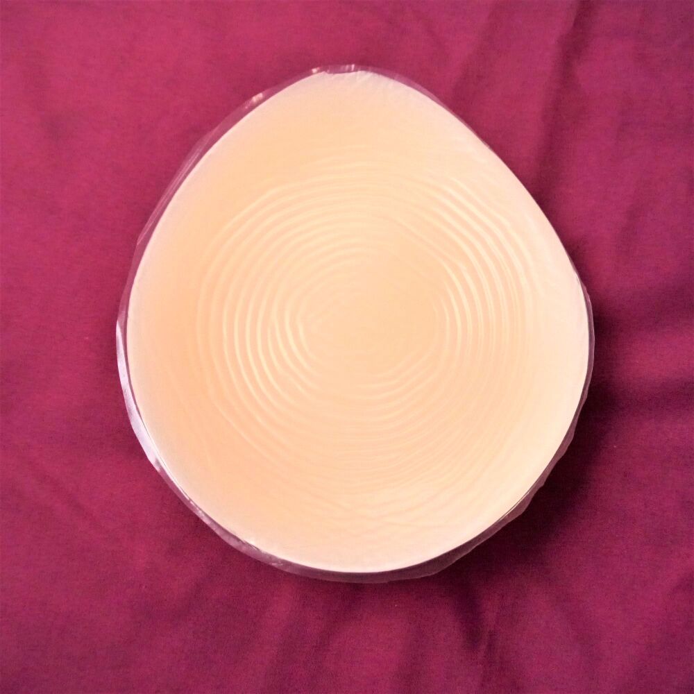 Pear Silicone Breast Form &ndash; Single 300g &ndash; Standard Back