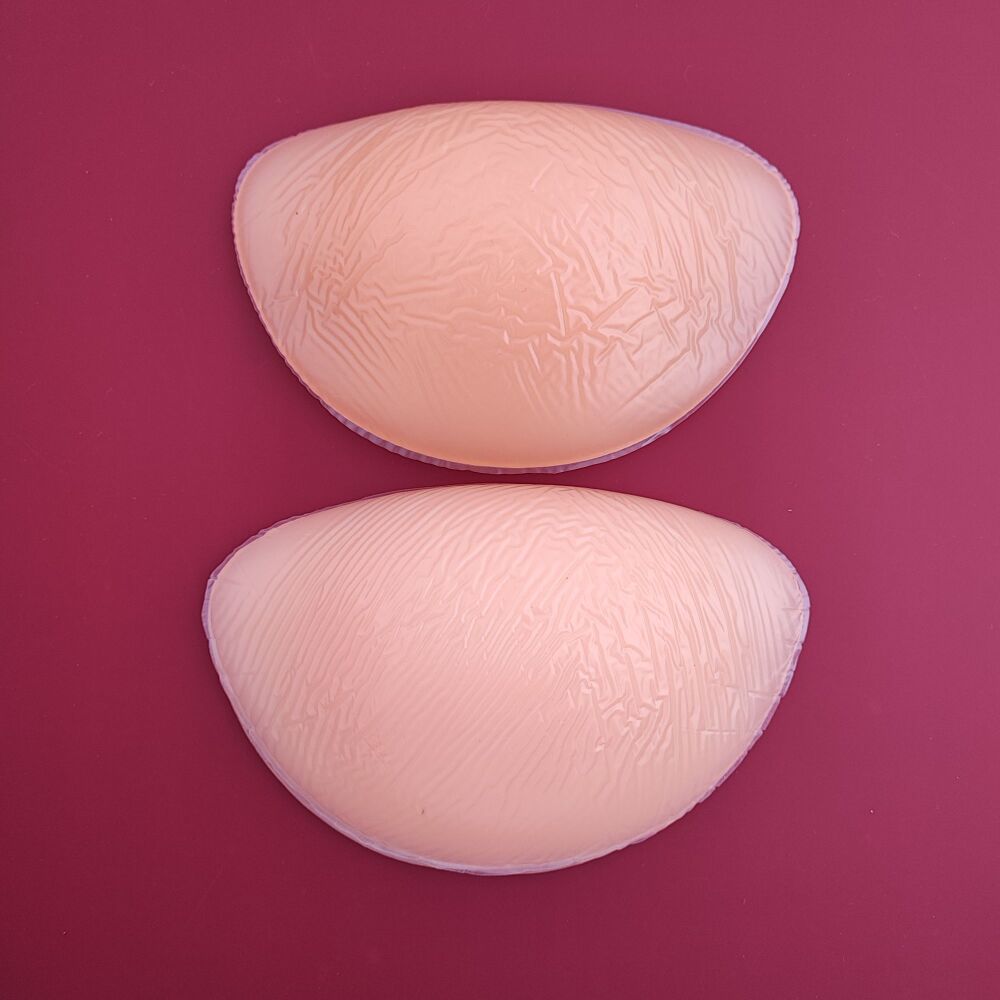 The Gentle Curve - Silicone Bra Insert Pair for Trans Use