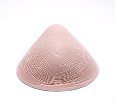 Mastectomy breast form prosthesis- lightweight triangle SIZE 10
