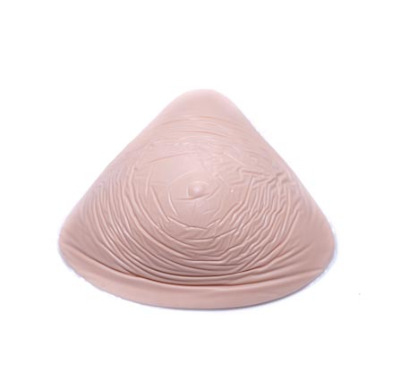  <!-- 004 -->Mastectomy breast form prosthesis- lightweight triangle SIZE 9