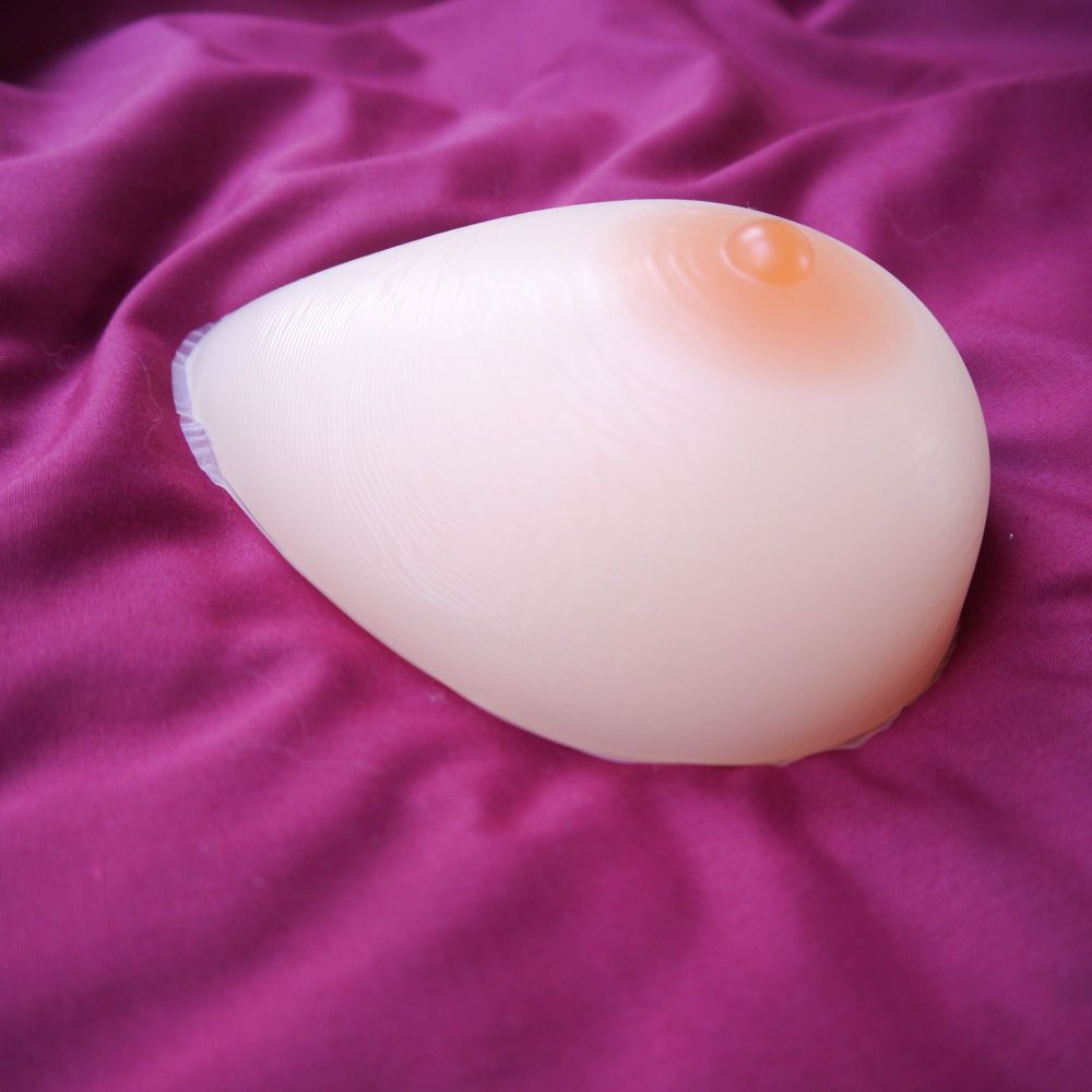  Single Breast Form - Teardrop Style 1 400g - Premium Thicker Back