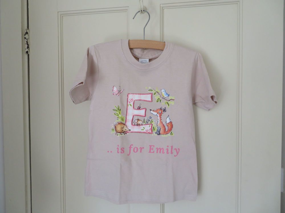 Personalised initial Child's T-shirt