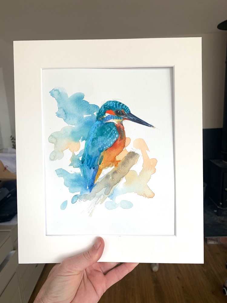 Kingfisher Original watercolour