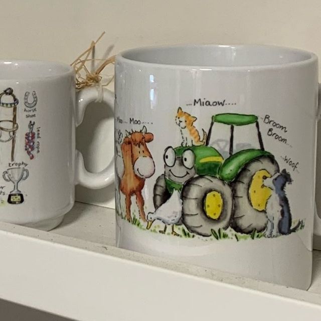 Farm full size mug