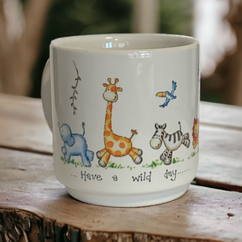 Jungle animals mug