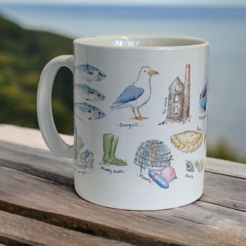 Seaside / Cornwall mug
