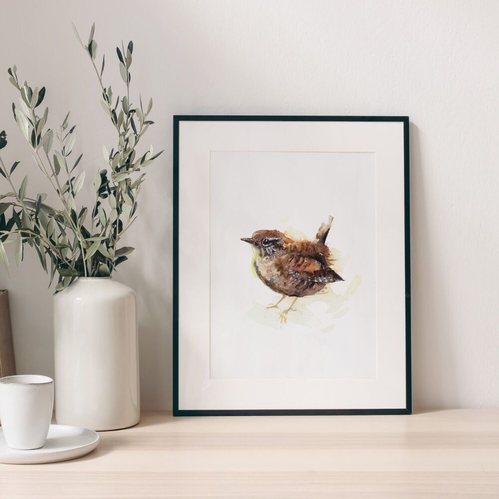 Wren print (Limited edition numbered)
