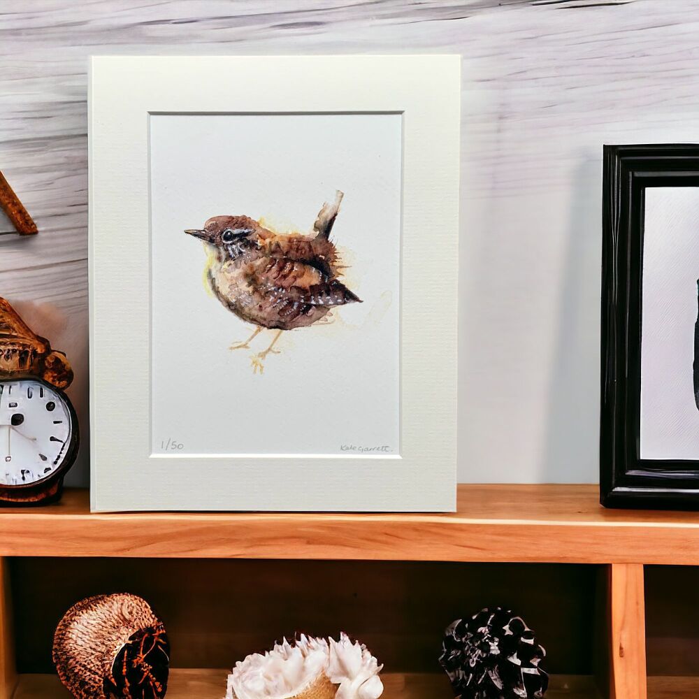 Wren print (Limited edition numbered)