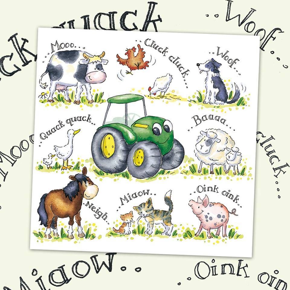 Mixed pony and farm birthday cards for children, kids cards, childrens birthday party