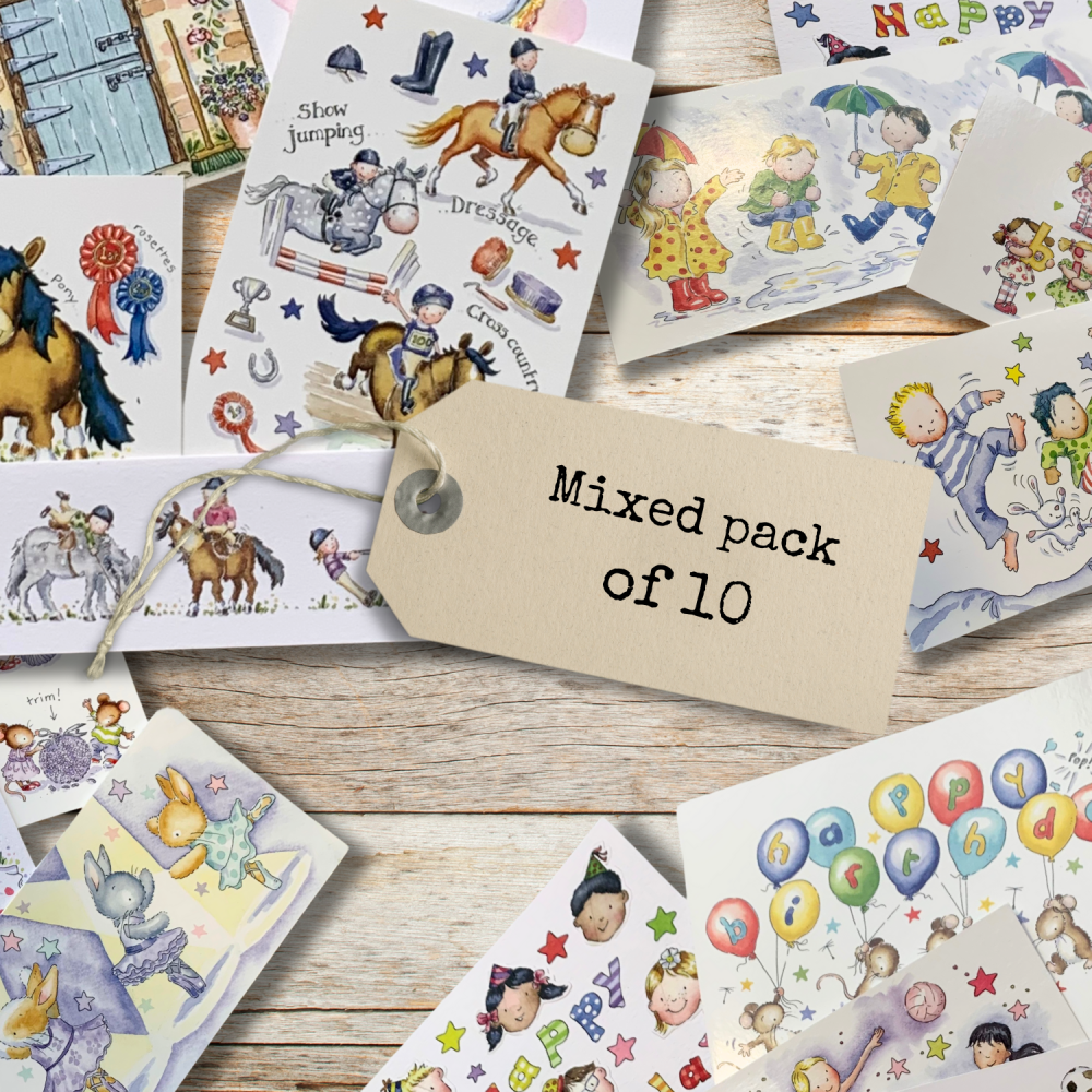 Mixed pack of  greeting cards