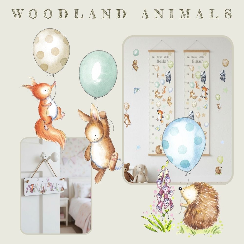 <!--135--> Little Woodland Animals Nursery Decor