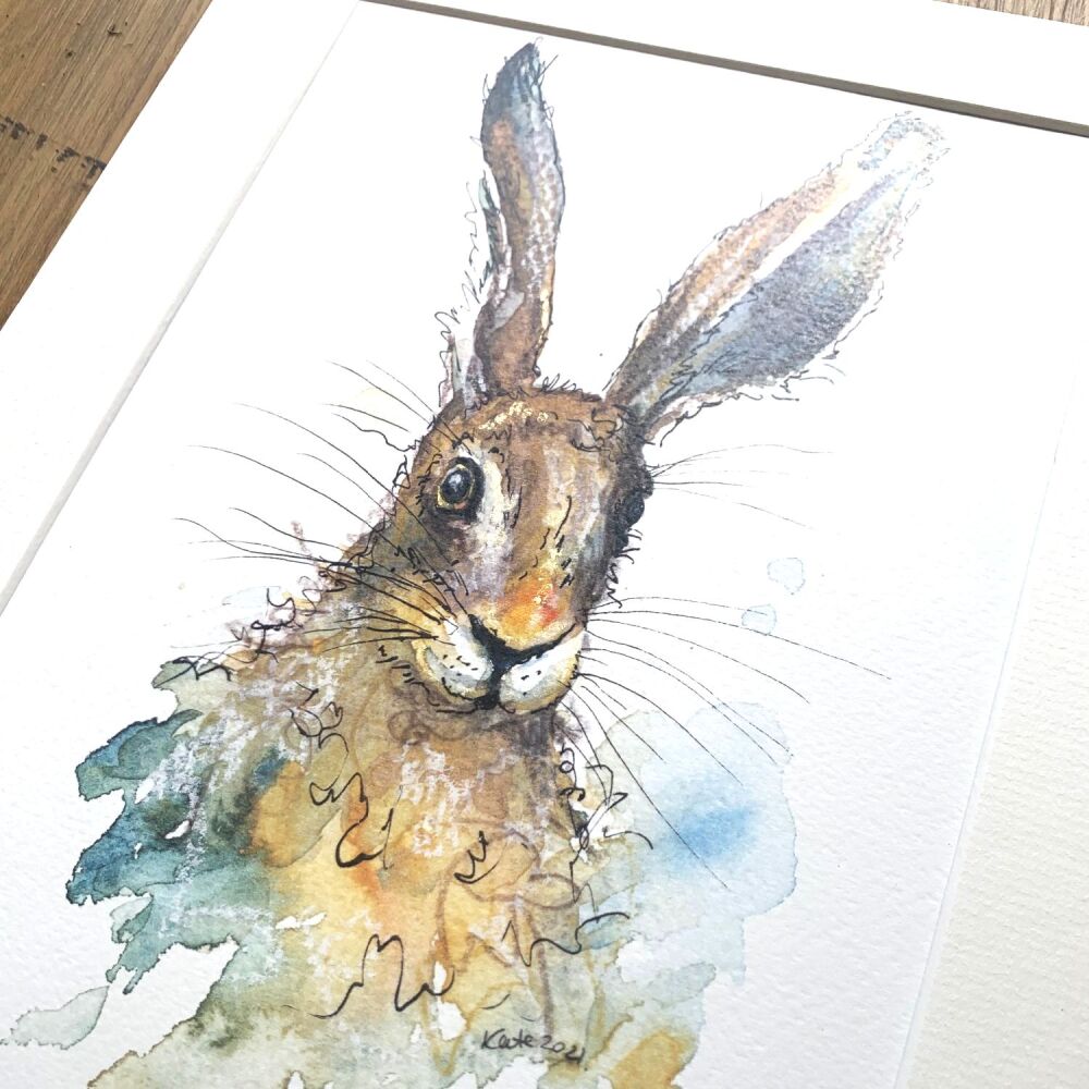 Hare print (Limited edition numbered)