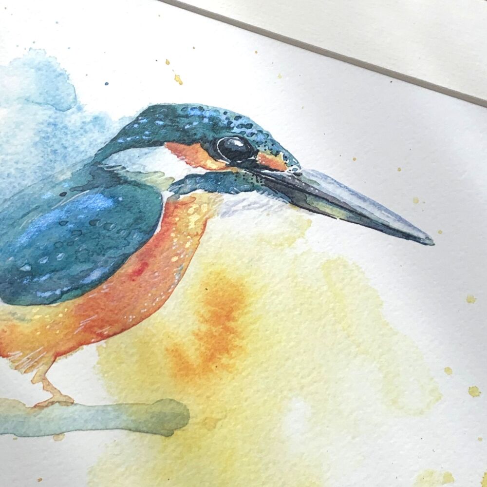 Kingfisher print (Limited edition numbered)