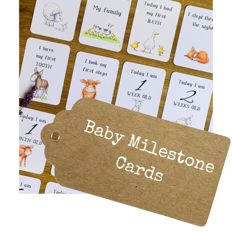 Baby Milestone cards