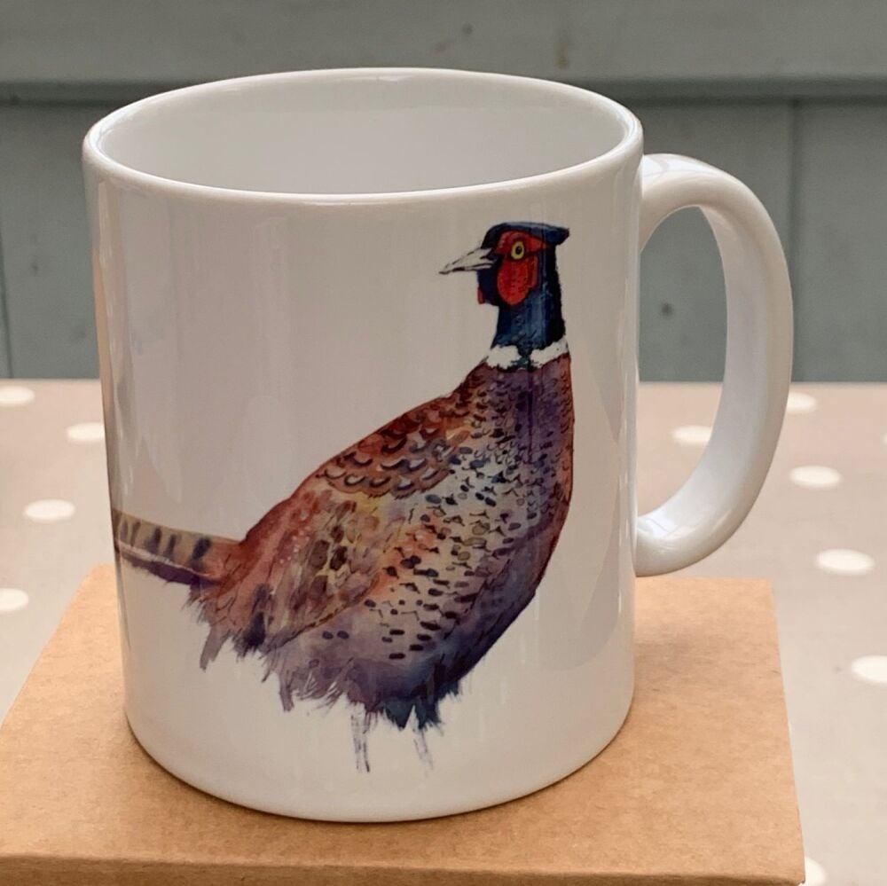 Pheasants ceramic mug - 11oz