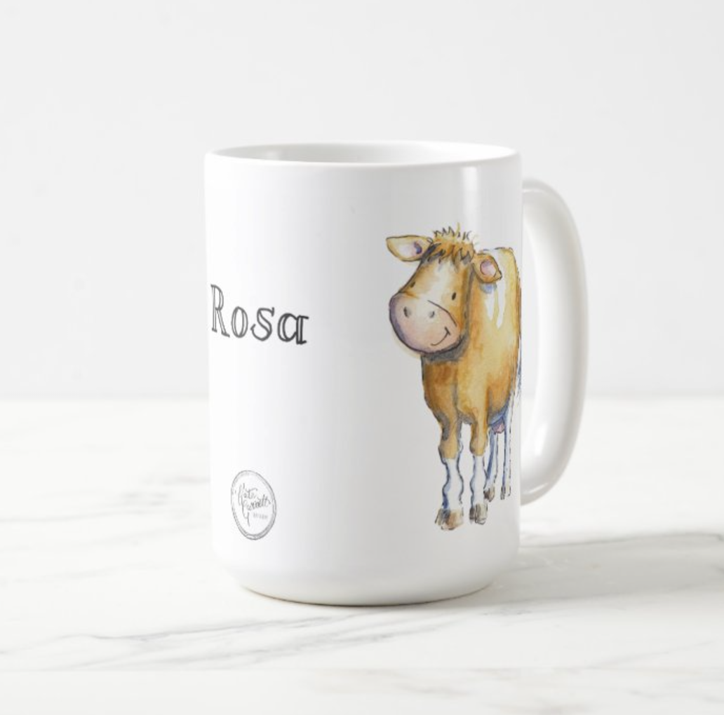 Extra large farm mug