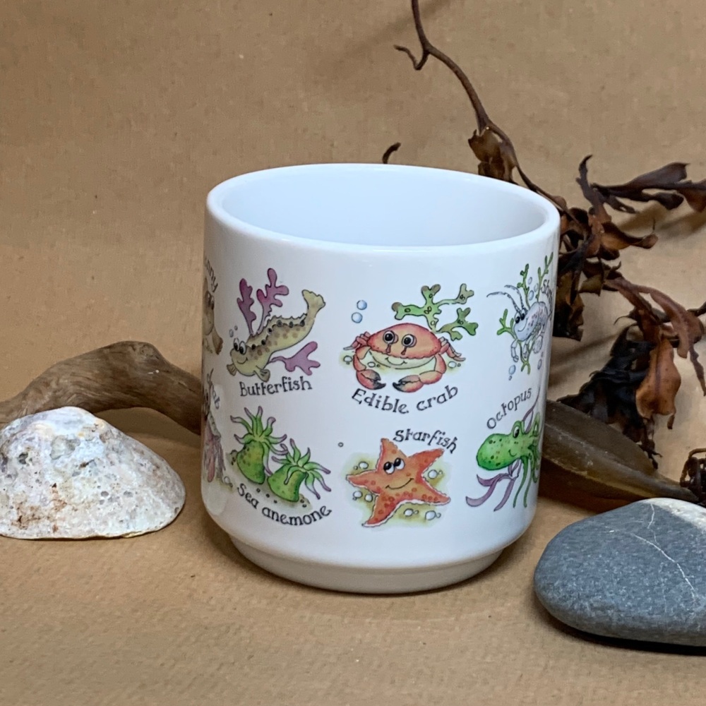 Rockpooling mug