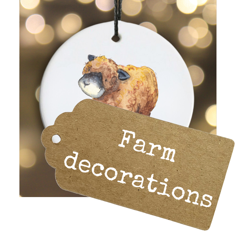 <!--001-->Farm ceramic decorations