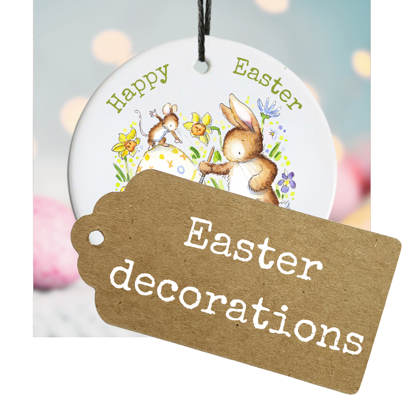 <!--002-->Easter Ceramic decorations