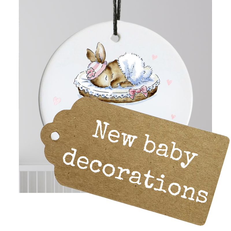 <!--003-->New baby ceramic decorations