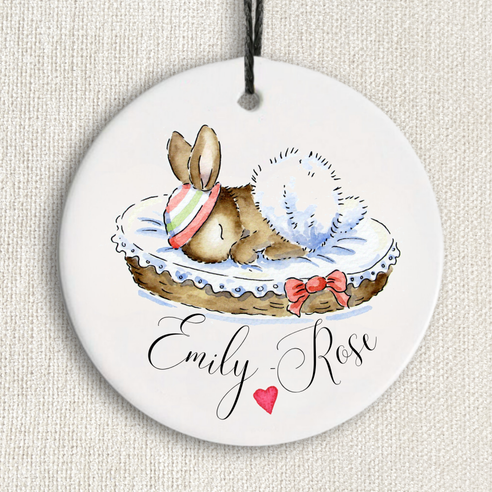 Personalised Baby’s First Christmas Ornament