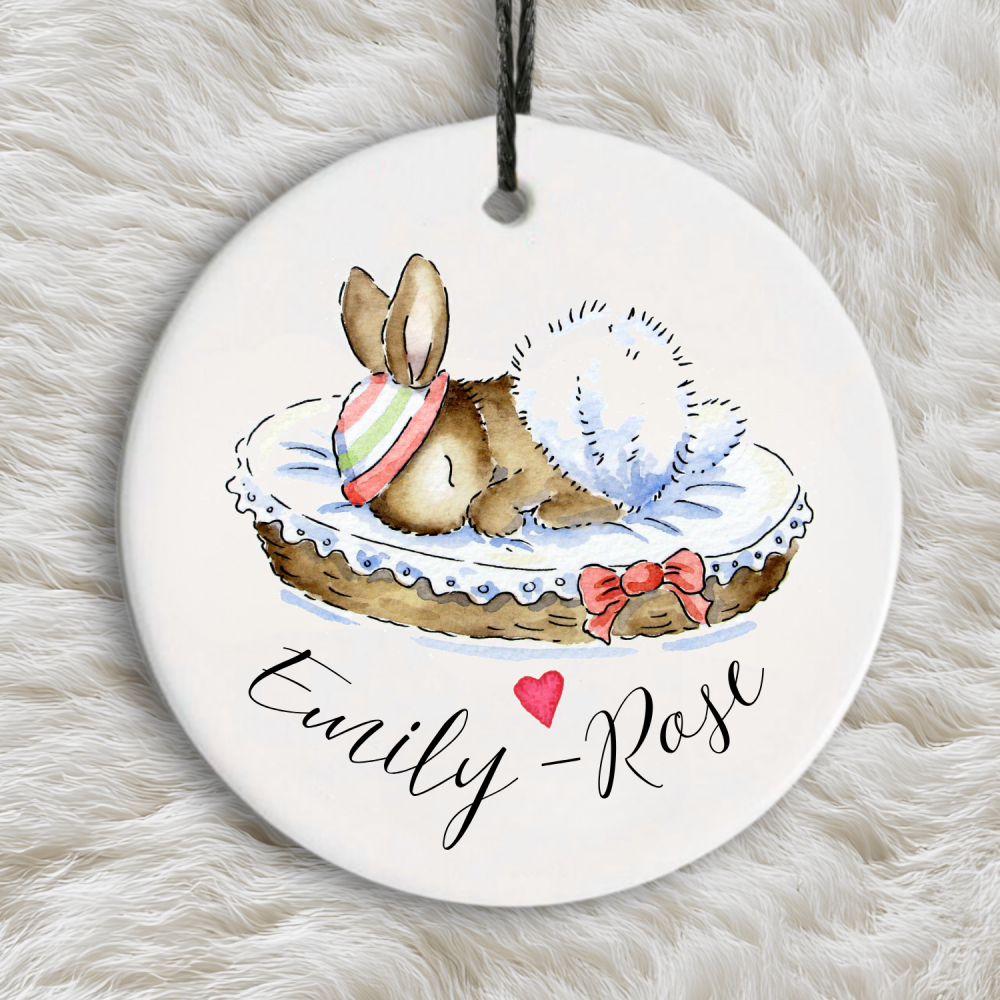 Personalised Baby’s First Christmas Ornament