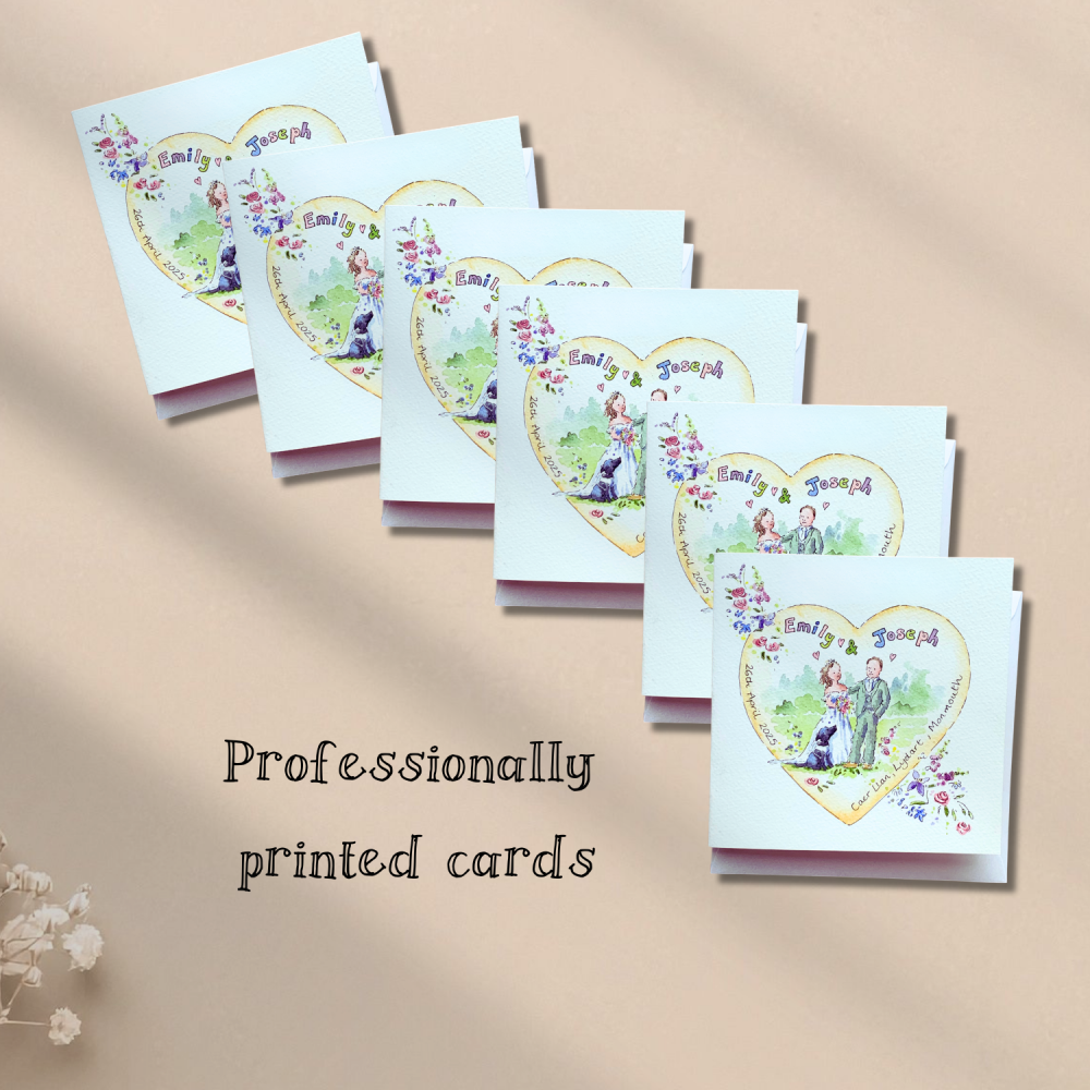 ADD on - Printed version of your card