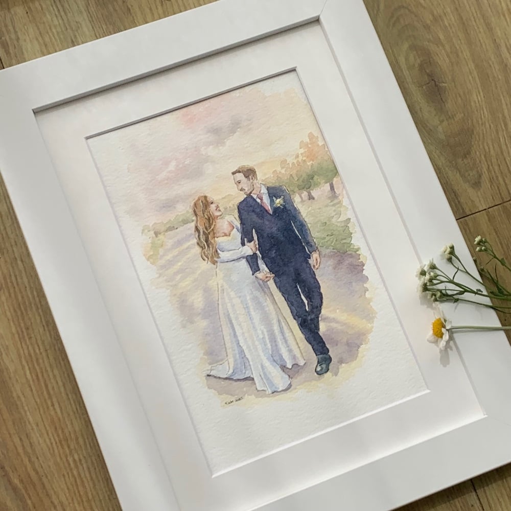 14 by 10 Wedding picture