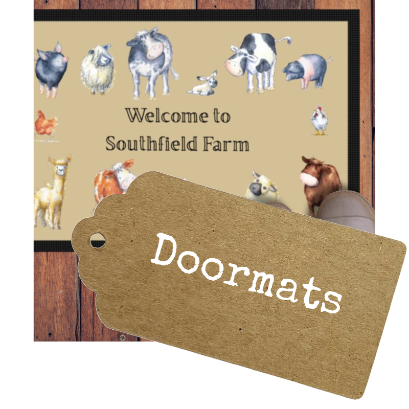 Personalised doormats