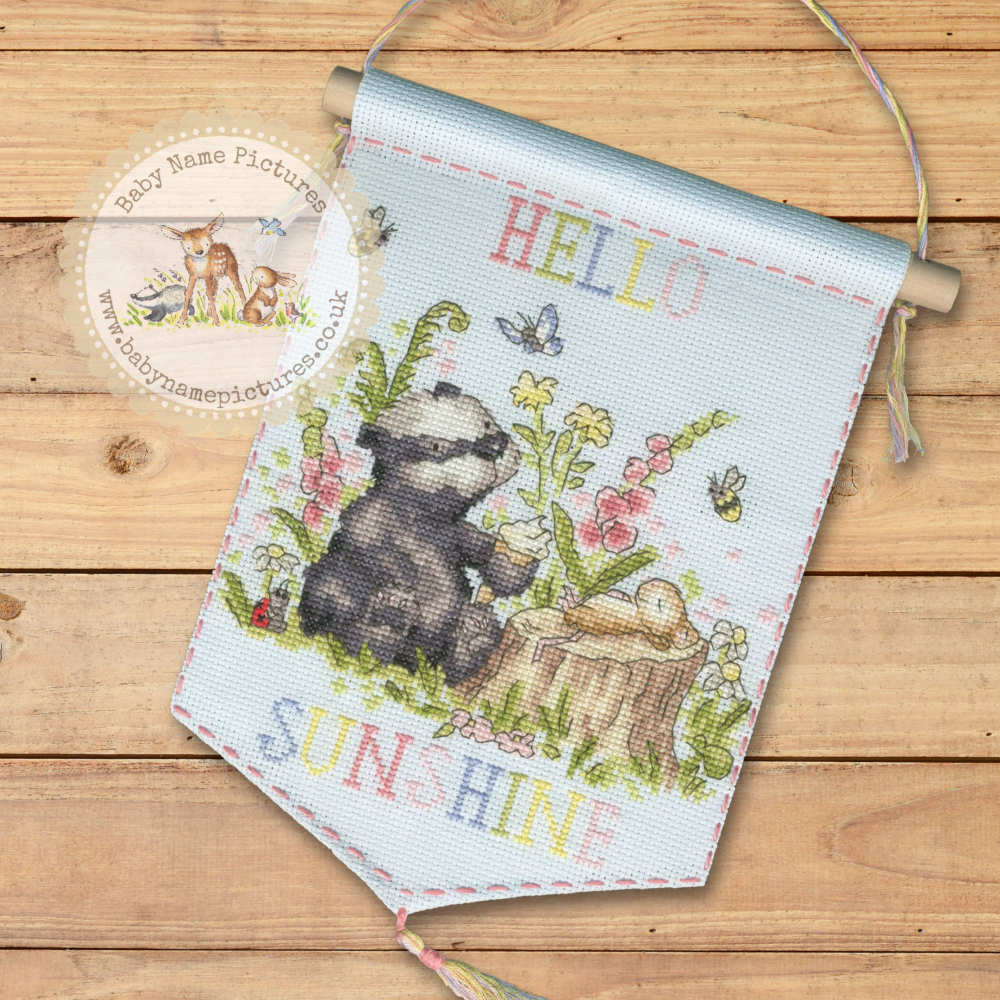 Hello Sunshine Cross stitch kit