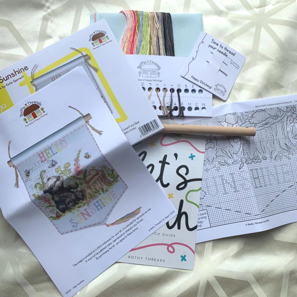 Hello Sunshine Cross stitch kit