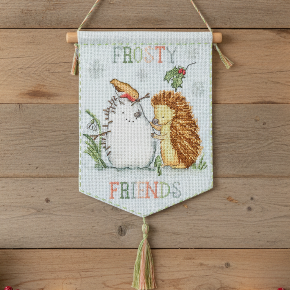 Frosty Friends Cross stitch kit