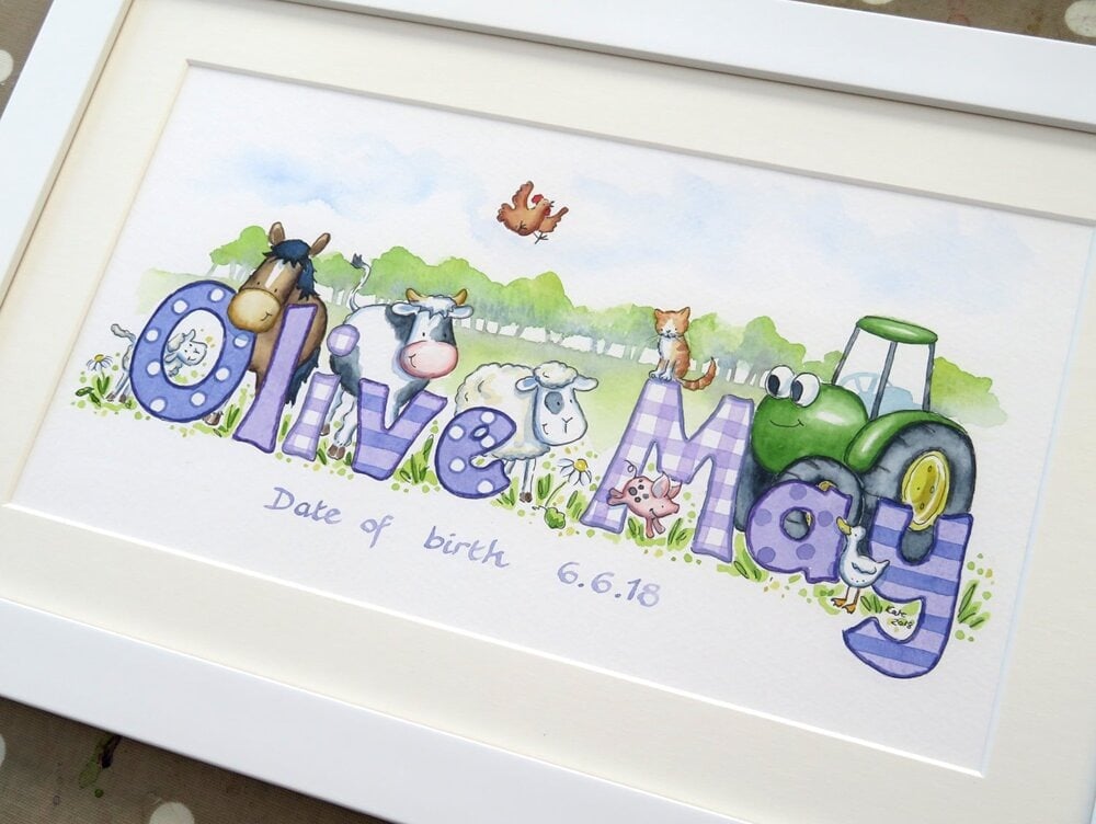 Jungle nursery wall art with playful animals and tropical leaves