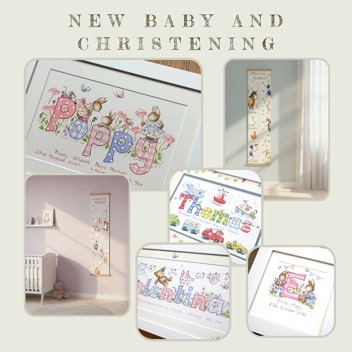 Bespoke gifts for new babies and christenings