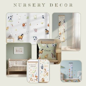 personalised nursery decor