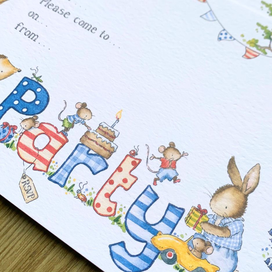 Children&rsquo;s Tea Party Invitations