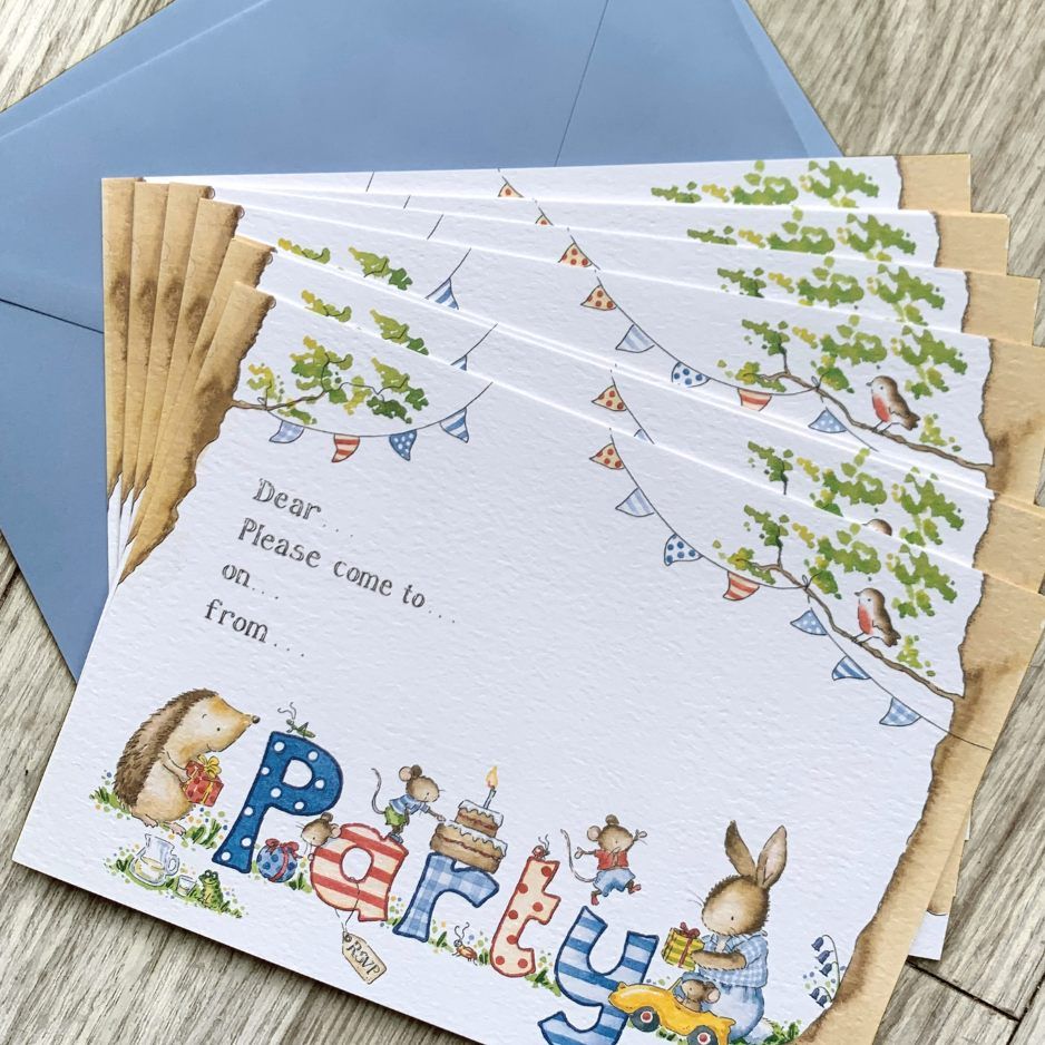 Children&rsquo;s Tea Party Invitations