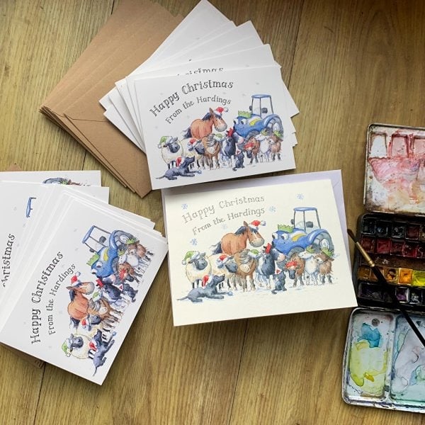 cards plus printed