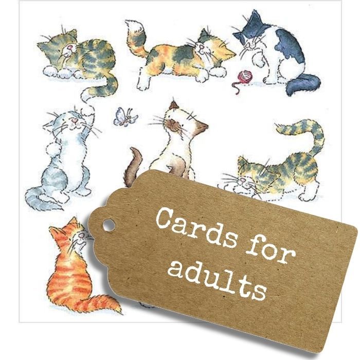 Cards for adults