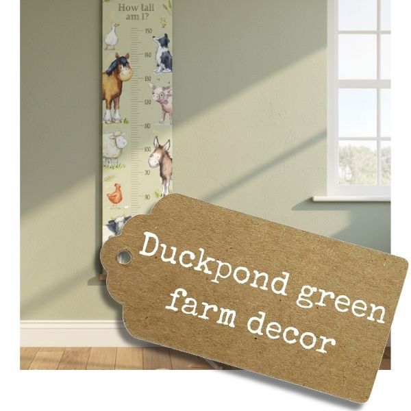 Duckpond Green Nursery Decor